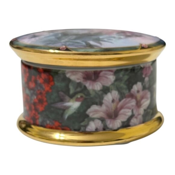 Rufous Hummingbird Music Box 1994 Lena Liu Ardleigh-Elliott Beethoven Ode to Joy - Picture 3 of 8